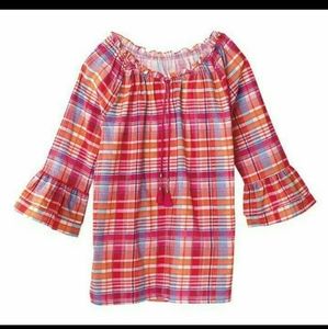 Blouse plaid